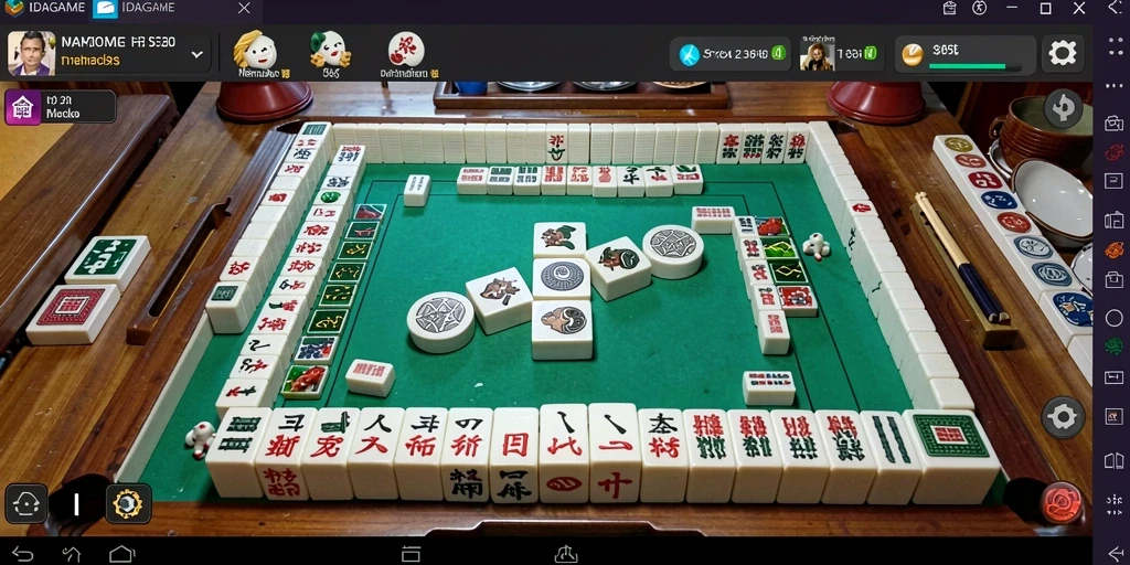 Gameplay seru IDAGAME yang menguji strategi Mahjong Anda.