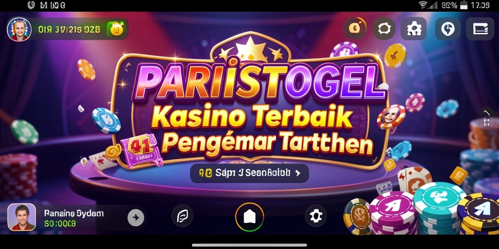 Gameplay menarik di PARISTOGEL dengan suasana kasino yang nyata.