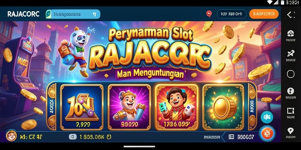 Tampilan gameplay RAJACORC yang menarik dan interaktif.
