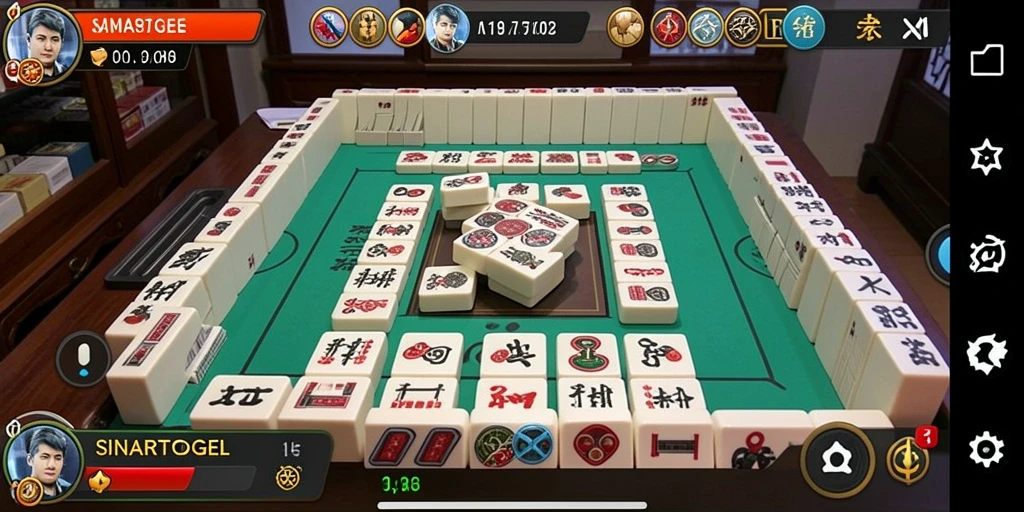 Tampilan gameplay Mahjong yang menakjubkan dalam SINARTOGEL.